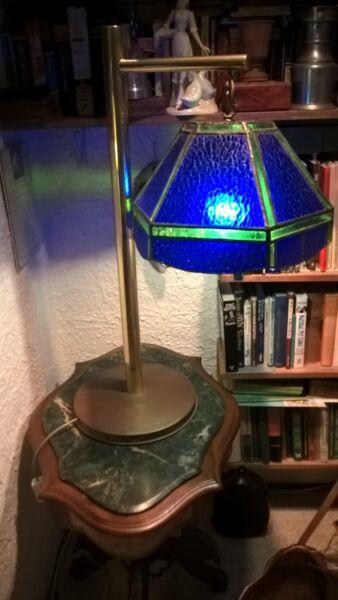 Unique leadlight table lamp