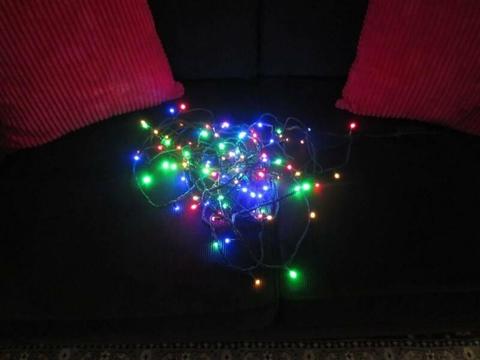 CHRISTMAS LIGHTS 100 LED LIGHTS (10m)