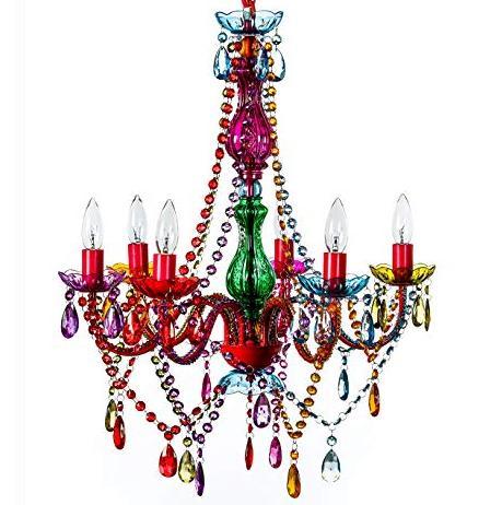 Colourful Gypsy Chandeliers - 3 AVAILABLE