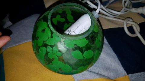 Cute green ikea desk lamp