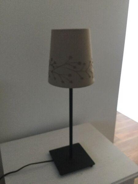 Two bedside lamps from IKEA