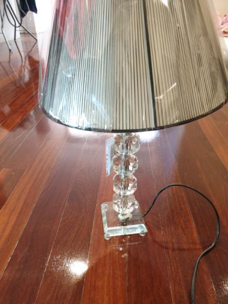 Crystal Bedside Lamp Brand new