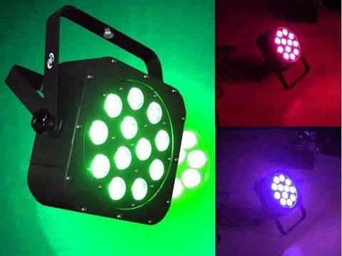 Light Emotion FLAT1212 12 x 10W RGBWA/UV LED Wash Light