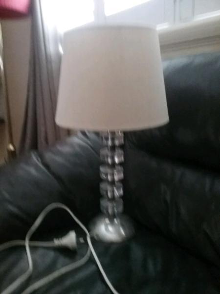 Lamp with new shade $25