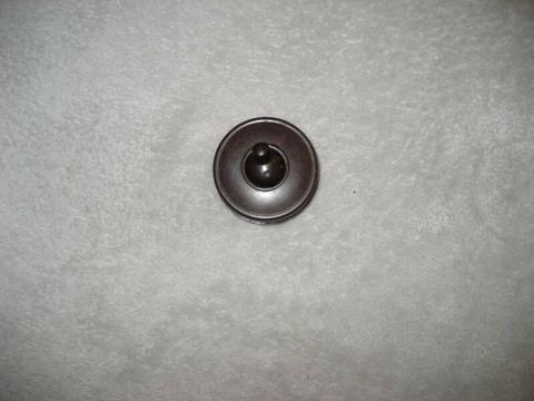 Old Electrical Switch, 10A,250V,Ring Grip Australia Brown/Black