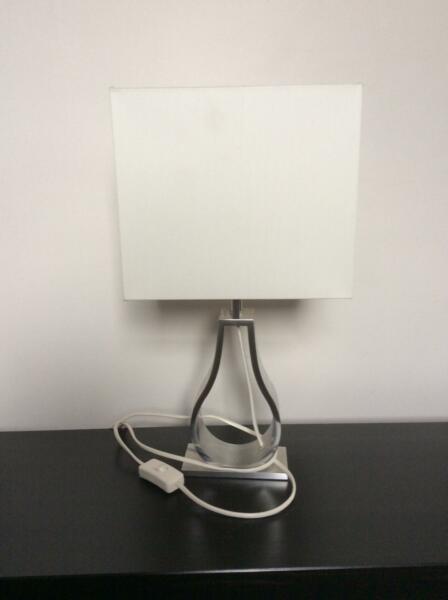 Ikea KLABB Table lamp (white color)