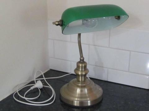 Bankers Oriel Lighting Table Lamp