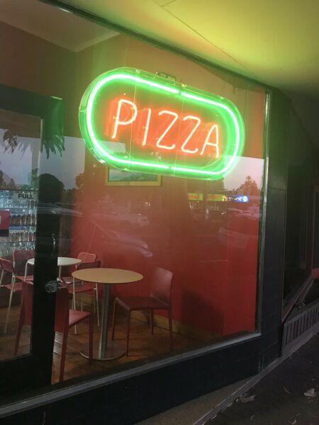 1550mmx700 LED box sign flashing window pizza shop