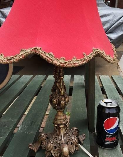 TABLE LAMP BRASS BASE