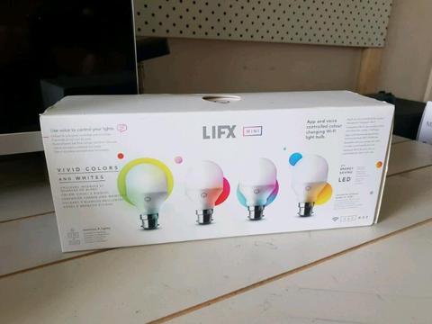 LIFX Mini Colour E27 Smart Bulb 4-Pack