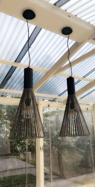 Pendant lights (industrial style)