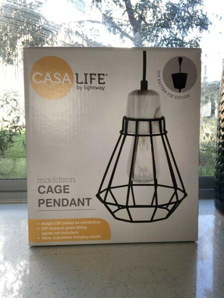 3 x Casa Life Cage Pendants - brand new