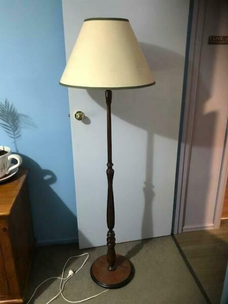 Standard Lamp - wooden