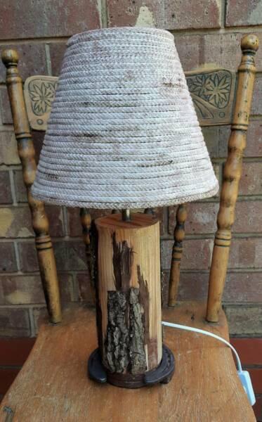 Rustic Western Ranch Style Table Lamp