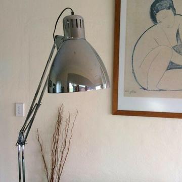 Chrome Standard Lamp