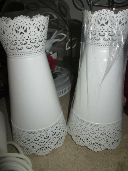 two brandnew hanging Ceiling lights 28cm tall