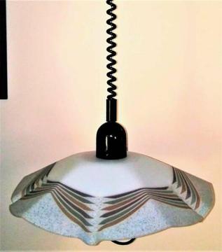 Vintage Mid Century Italian Pendant Light