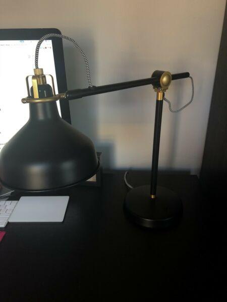 Industrial desk lamp and wall lamp