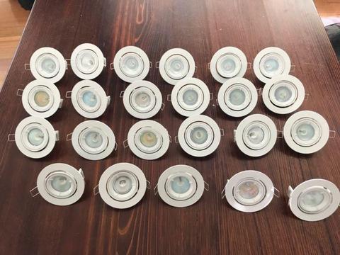 23 x Downlights $10 for the lot