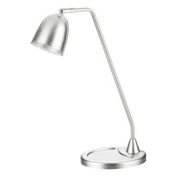 Crompton Lighting LED Desk Lamp with Silver Adjustable Acrylic Sh