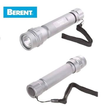 LED Torches Anodized Aluminum Body Length 150mm -Berent