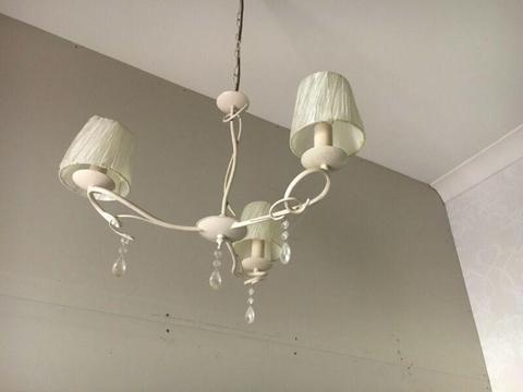Provincial shabby chic chandeliers