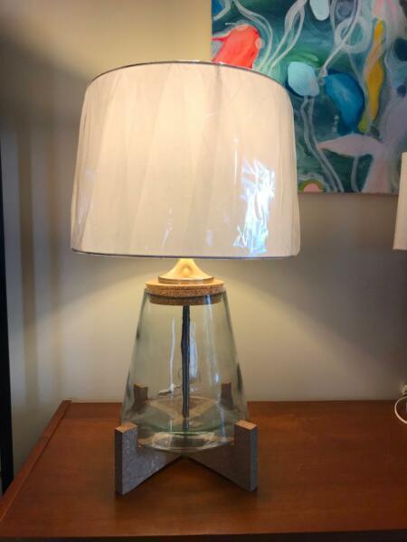 Danish Style glass lamp