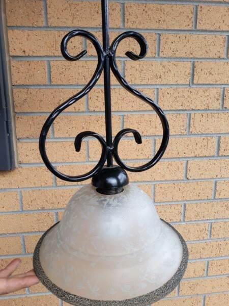 Opaque Bell Shaped Pending Light