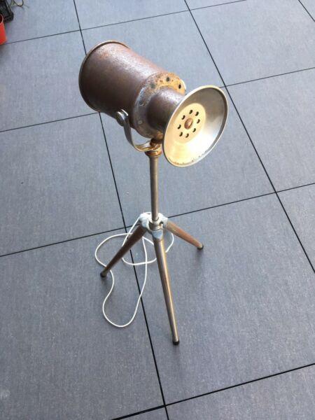 Industrial style vintage photo lamp