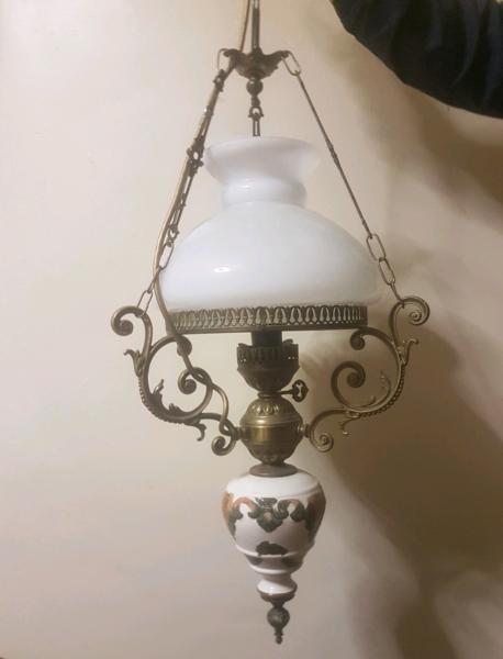 Five Stunning Vintage Capodimonte light and Chandeliers