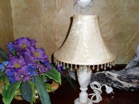 #4- Antiques small table /desk lamp
