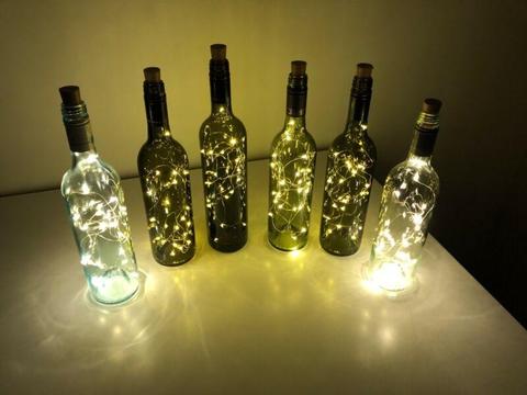 LED wine bottles