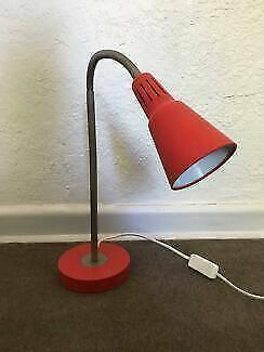 Ikea Desk Lamp KVARTWork lamp red