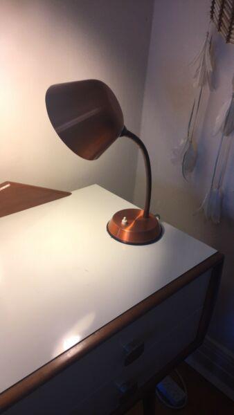 Vintage industrial style 60s desk lamp