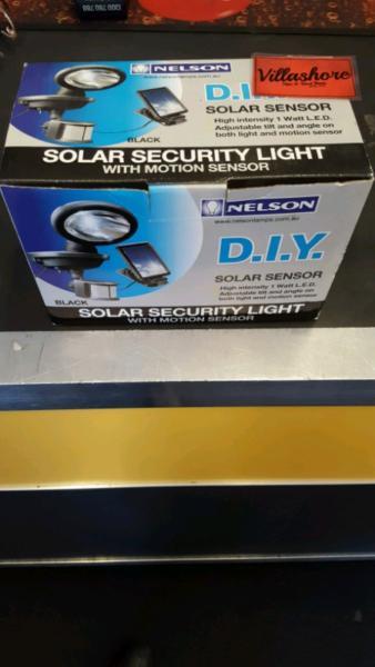 Nelson solar security light -JC134334