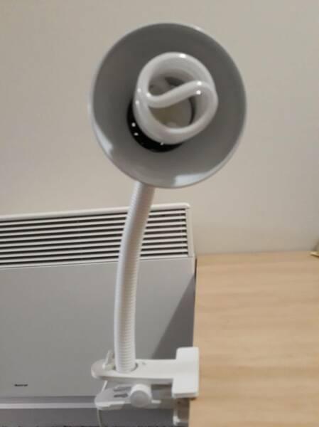 Desk clamp lamp