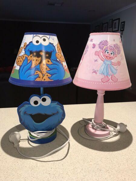 Two kids lamps