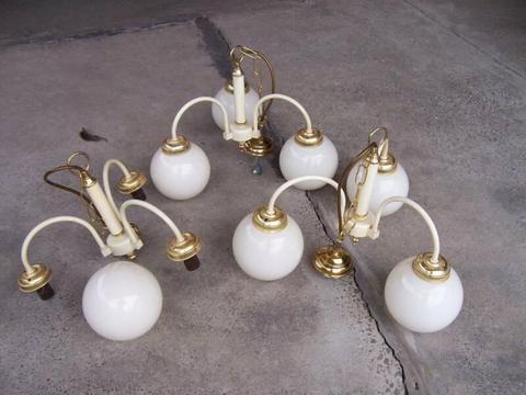 Light Fittings --- Retro look with Globes