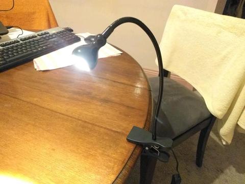 Pretty handy LED wall/clamp lamp in perfect condition!!