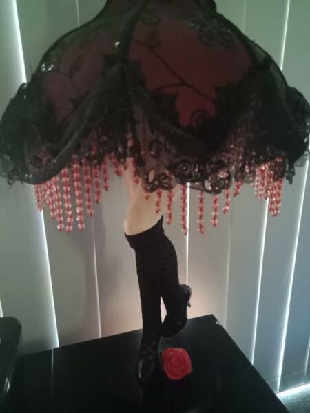 Burlesque style lamp perfect condition