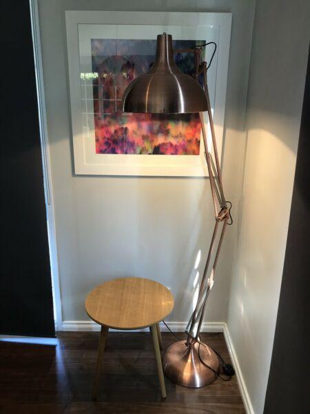 Floor lamp - copper