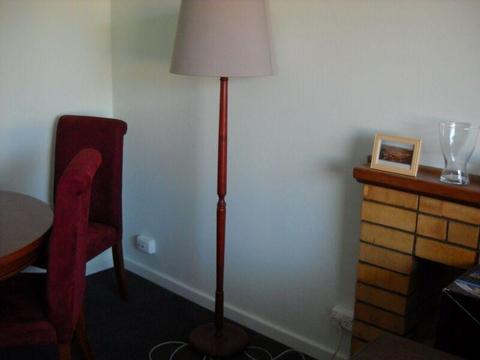 PRICE REDUCED side table Standard lamp and reading chair