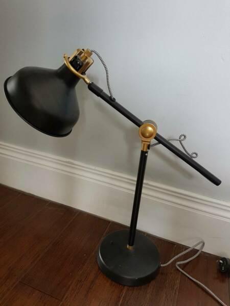 Lamp - Industrial Black Copper desk lamp