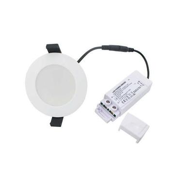 10W/12W Warm/Cool White Dimmable LED Downlights external driver