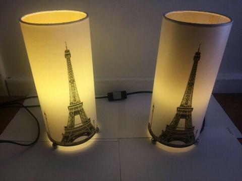 PARIS THEMED LAMPS - BRILLIANT CONDITION