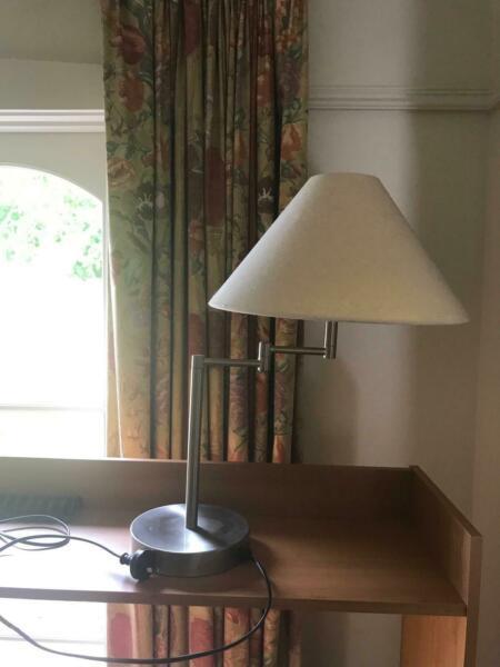 Bedside/desk table lamp