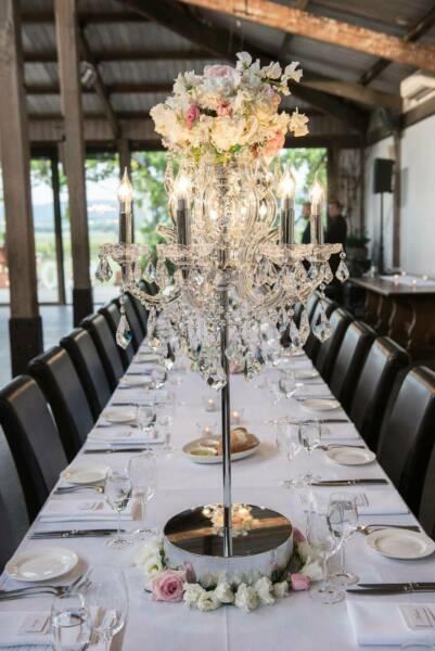 Maria Theresa Crystal Chandeliers table Standing