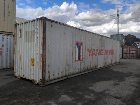 Cheap 40FT Shipping Containers! Limited quantity/ GST Included