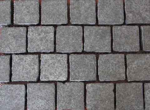 Ash Black Flamed Cobblestone 30mm Thick For Sale