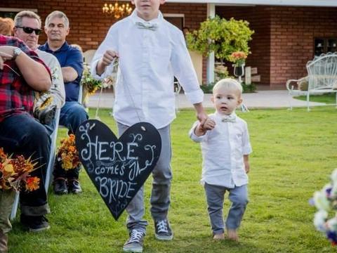 Heart Shape Chalkboard Sign Medium Wedding Anniversary